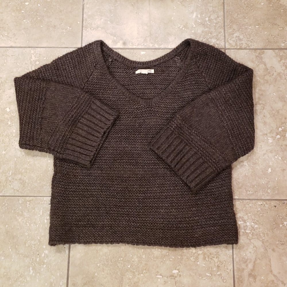 Chunky knit sweater. Warm and cozy! Sz S.